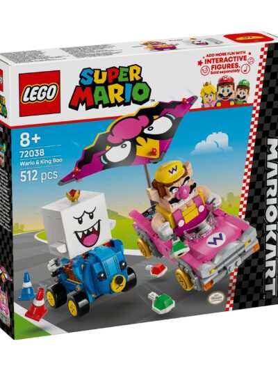LEGO® Super Mario™: Mario Kart™ – Wario & King Boo (72038)
