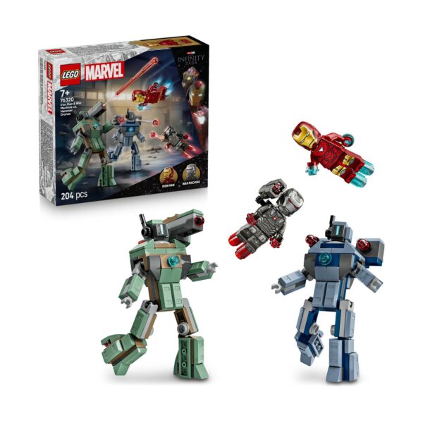 LEGO® Marvel: Iron Man & War Machine vs. Hammer Drones (76320)