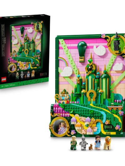 LEGO® Wicked: Emerald City Wall Art (75685)