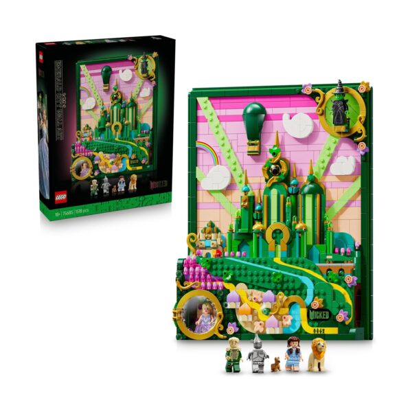 LEGO® Wicked: Emerald City Wall Art (75685)