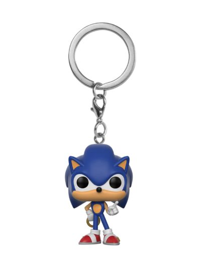 Funko Pocket Pop!: Sonic The Hedgehog - Sonic with Ring Vinyl Figure Keychain