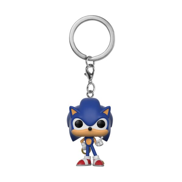 Funko Pocket Pop!: Sonic The Hedgehog - Sonic with Ring Vinyl Figure Keychain