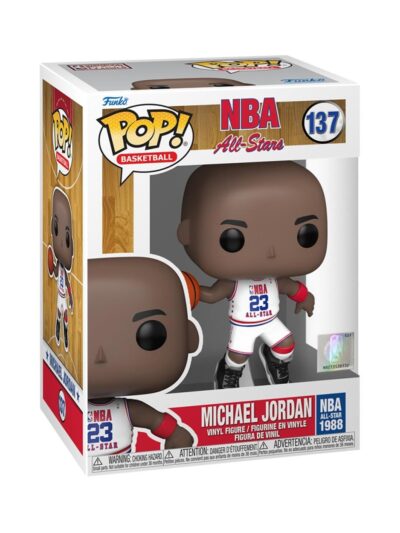 Funko Pop! Basketball: NBA All Stars - Michael Jordan (1988 ASG) #137 Vinyl Figure