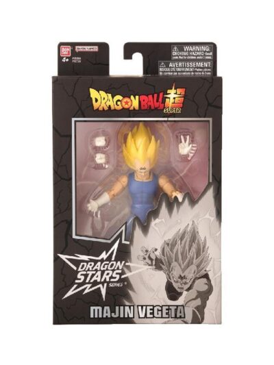 Bandai Dragon Stars: Dragon Ball Super - Majin Vegeta Action Figure (17cm) (40731)
