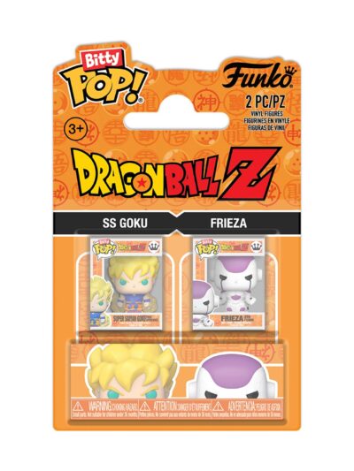 Funko Bitty Pop! 2-Pack: Dragon Ball Z - SS Goku & Frieza Vinyl Figures