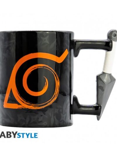 Abysse: Naruto Shippuden - Kunai Konoha  3D Handle Mug (460ml) (ABYMUGA095)