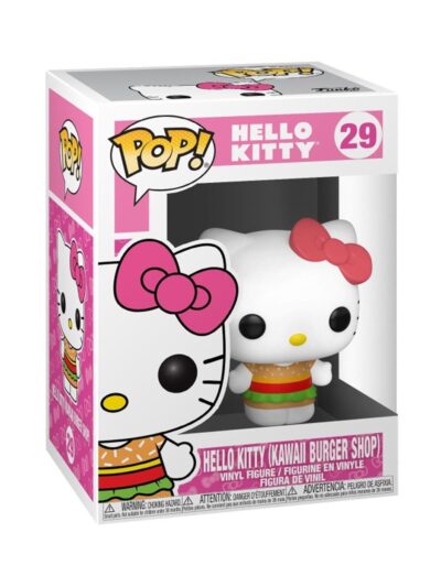 Funko Pop!: Hello Kitty - Hello Kitty (Kawaii Burger Shop) #29 Vinyl Figure