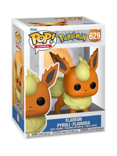 Funko Pop! Games: Pokemon - Flareon Pyroli - Flamara #629 Vinyl Figure
