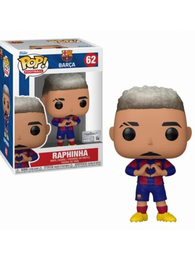 Funko Pop! Football: Barcelona - Raphinha #62 Vinyl Figure