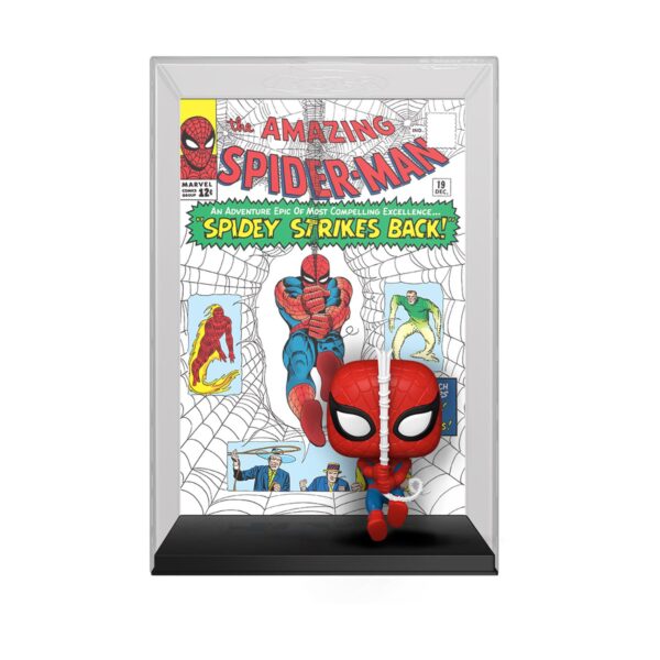 Funko Pop! Comic Covers: Spider-Man - The Amazing Spider-Man "Spidey Strikes Bak" #72 Vinyl Figure