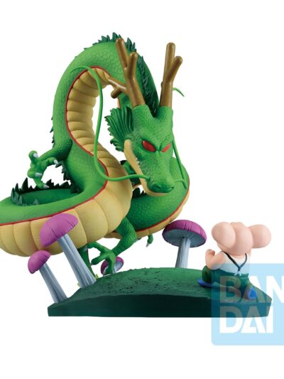 Banpresto Ichibansho Dragon History Ⅱ: Dragon Ball - Oolong & Shenron Statue (14cm) (68467)