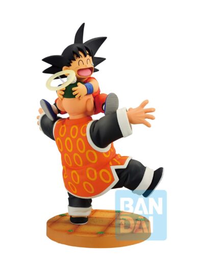 Banpresto Ichibansho Dragon History Ⅱ: Dragon Ball - Son Goku & Grandpa Son Gohan Statue (16cm) (68470)