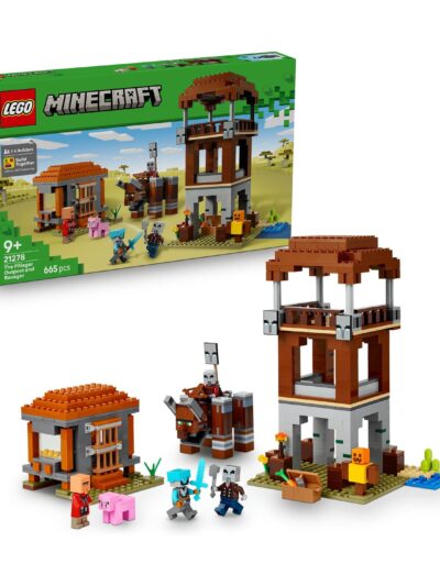 LEGO® Minecraft®: The Pillager Outpost and Ravager (21278)