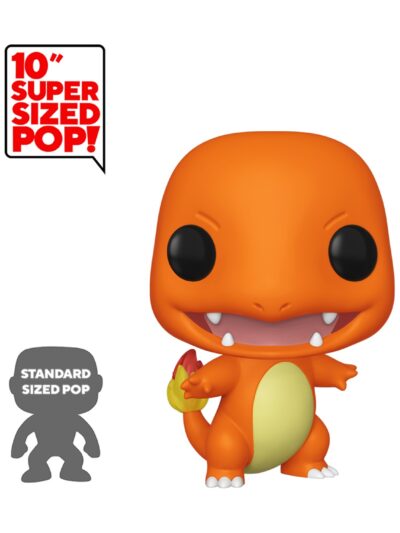 Funko Pop! Jumbo Games: Pokemon - Charmander Vinyl Figure (10")