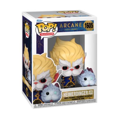 Arcane - Heimerdinger with Poro Funko POP! Television #1605