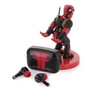 Deadpool Wireless Earbuds and Holder