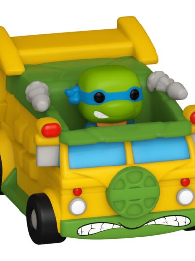 Teenage Mutant Ninja Turtles - Leonardo and Turtle Van Funko Bitty POP! Rides