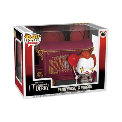 IT: Welcome to Derry - Pennywise & Wagon Funko POP! Town #49