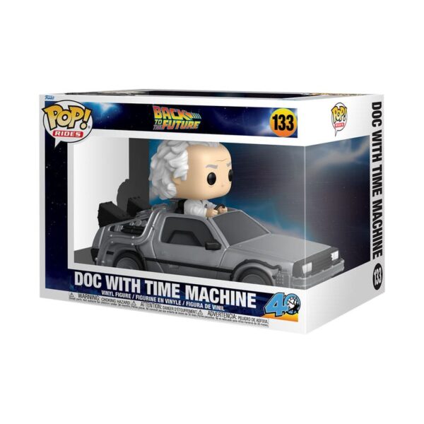 Back to the Future - Doc with Time Machine Funko POP! Rides #133