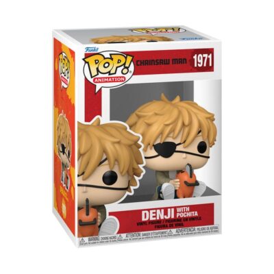 Chainsaw Man - Denji with Pochita Funko POP! Animation #1971