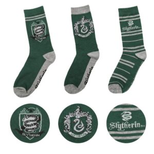 Harry Potter - Slytherin Socks 3 Pack