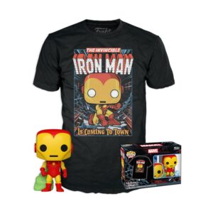 Marvel - Iron Man Funko POP! Tees #1282 (M)