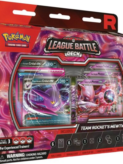 Pokémon Trading Card Game League Battle Deck Team Rocket's Mewtwo Ex