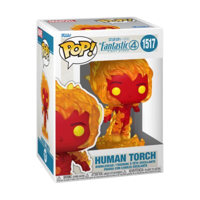 The Fantastic Four: First Steps - Human Torch Funko POP! #1517