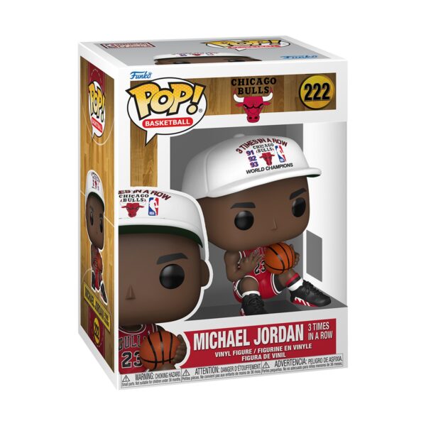 Chicago Bulls - Michael Jordan 3 Times in a Row Funko POP! Basketball #222