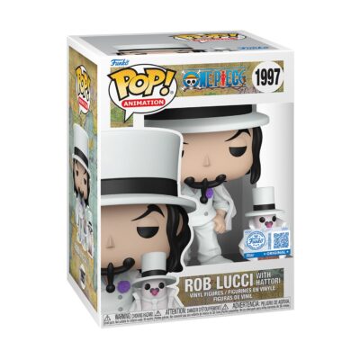 One Piece - Rob Lucci with Hattori Funko POP! Animation #1997