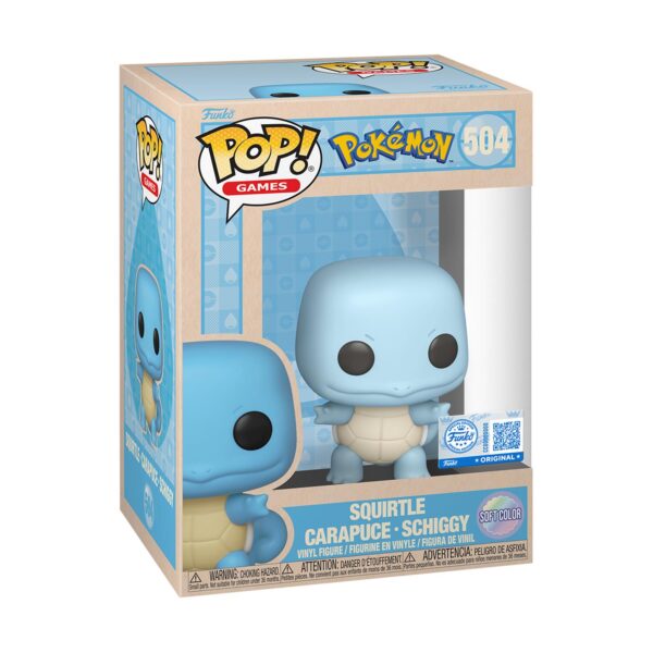 Pokémon - Squirtle Funko POP! Games #504