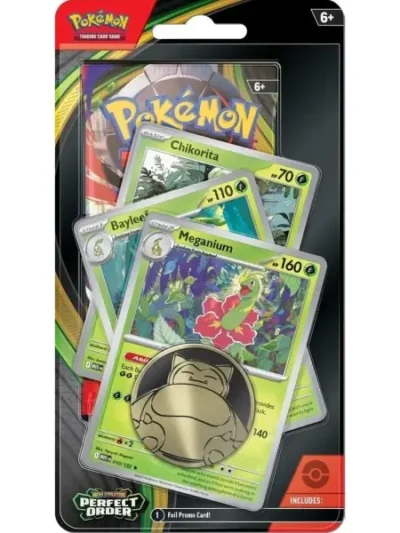 Pokémon Trading Card Game Mega Evolution Perfect Order Foil Promo Card!