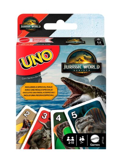 UNO Jurassic World Rebirth Card Game