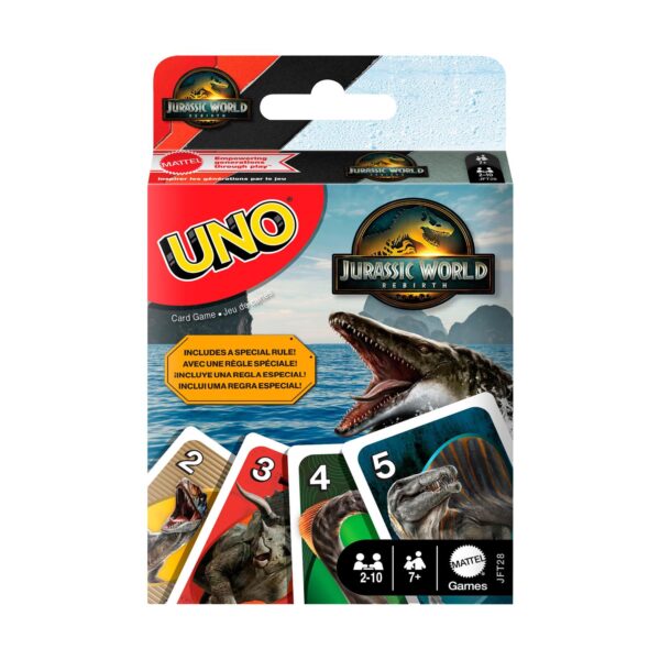 UNO Jurassic World Rebirth Card Game