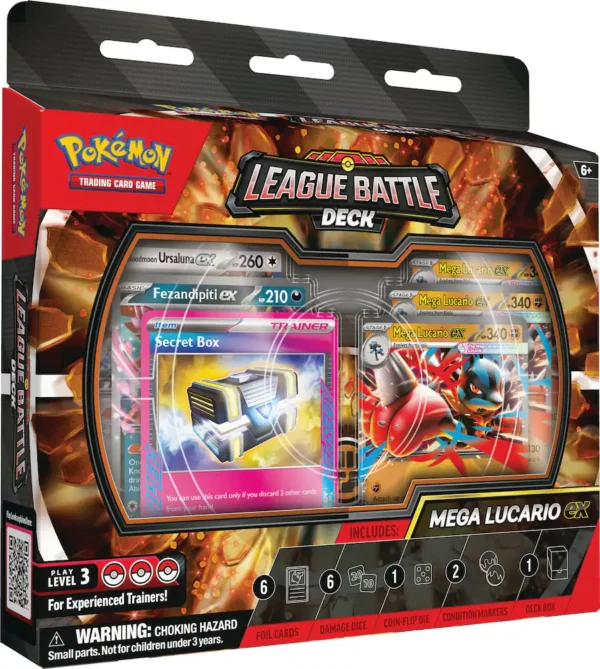 Pokémon Trading Card Game League Battle Deck Mega Lucario ex