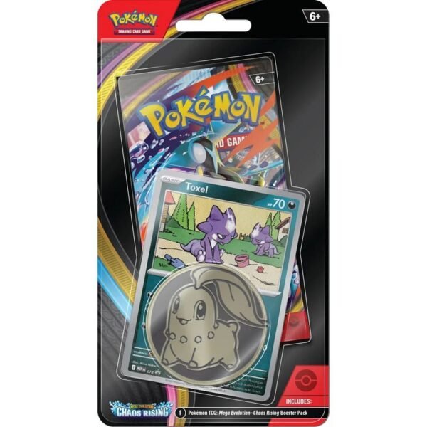 Pokémon Trading Card Game Mega Evolution Chaos Rising Checklane Blister