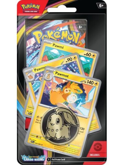 Pokémon Trading Card Game Mega Evolution Chaos Rising Foil Promo Card