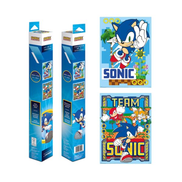 Sonic the Hedgehog Poster Set