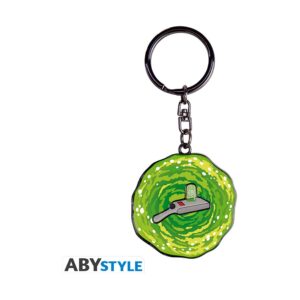 Rick and Morty Keychain