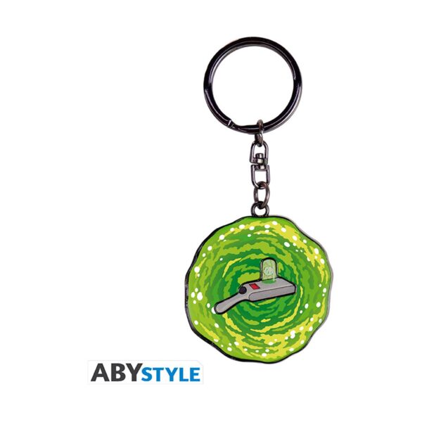 Rick and Morty Keychain