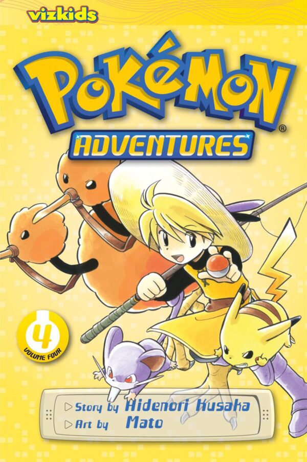 Pokémon Adventures Vol. 4 Manga
