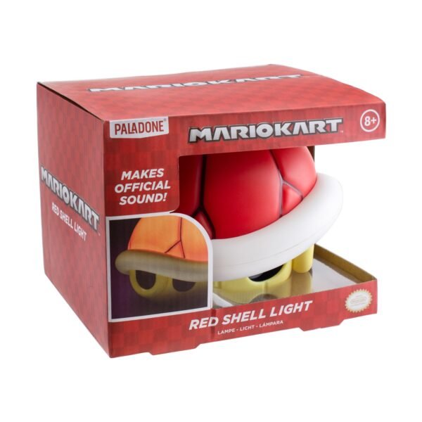 Paladone Nintendo: Super Mario - Red Shell Light with Sound (PP8081NNV2)