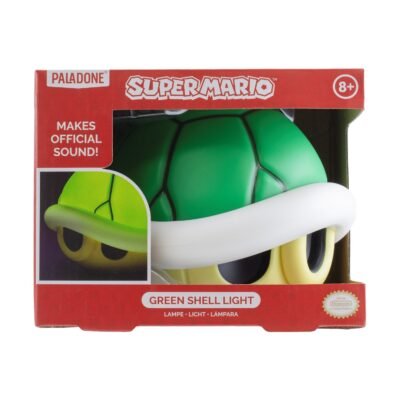Paladone Nintendo: Super Mario - Green Shell Light with Sound (PP8028NNV2)