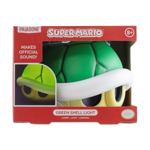 Paladone Nintendo: Super Mario - Green Shell Light with Sound (PP8028NNV2)
