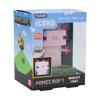 Paladone Icons: Minecraft - Axolotl Light (PP11390MCFV3ID)