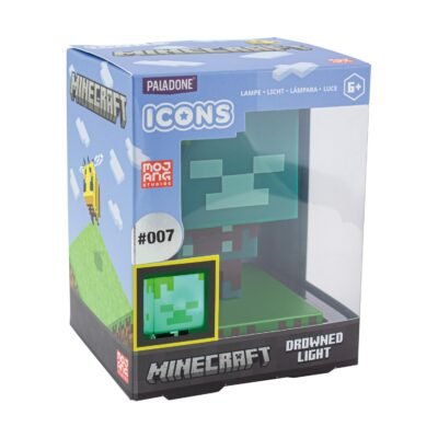 Paladone Icons: Minecraft - Drowned Zombie Light (PP7999MCFV2)