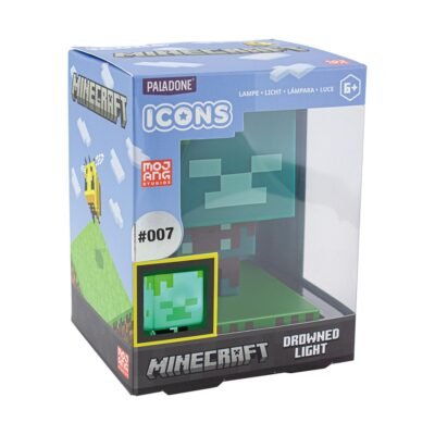 Paladone Icons: Minecraft - Drowned Zombie Light (PP7999MCFV2)