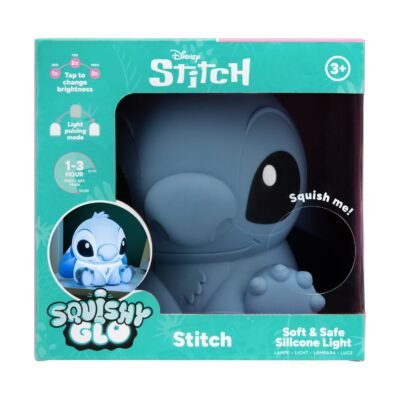 Paladone SquishyGlo: Disney Stitch - Silicone Light Rechargeable (PP13693LSV2)