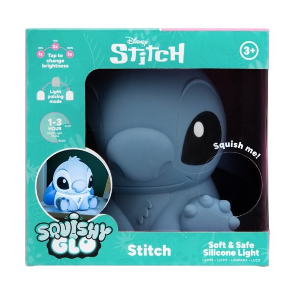 Paladone SquishyGlo: Disney Stitch - Silicone Light Rechargeable (PP13693LSV2)