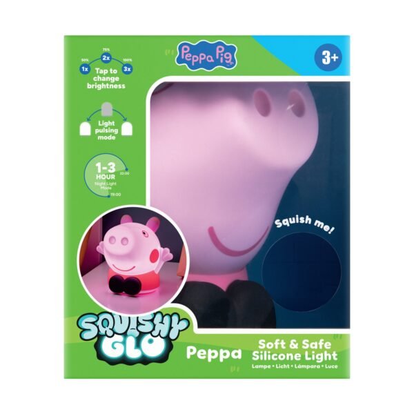 Paladone SquishyGlo: Peppa Pig - Peppa Silicone Light (PP13695PP)